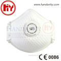 EN149 FFP3D chemical respirator mask with valve
